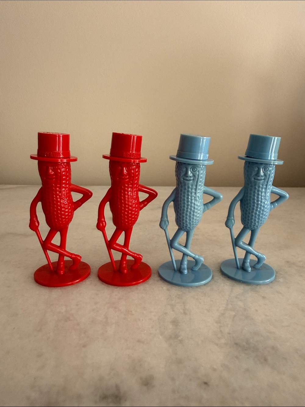 Planters Mr Peanut salt and pepper shakers
